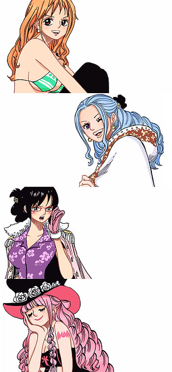 One Piece, Nami, Perona, Manga, Vivi, Tashigi HD phone wallpaper