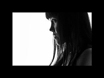 Why Don´t We Try Again, portrait, black and white, love, eye, woman, beauty HD wallpaper