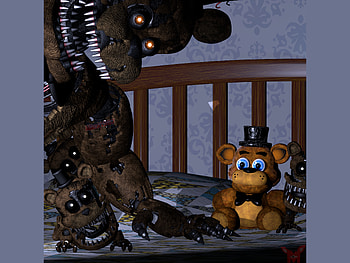 Five Nights at Freddy's 4 — Nightmarish Nursery ( Ultra ), Five Nights at Freddy's 4, Five Nights at Freddy's HD wallpaper