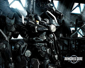 Armored Core Nexus, robot fight, ac-n HD wallpaper