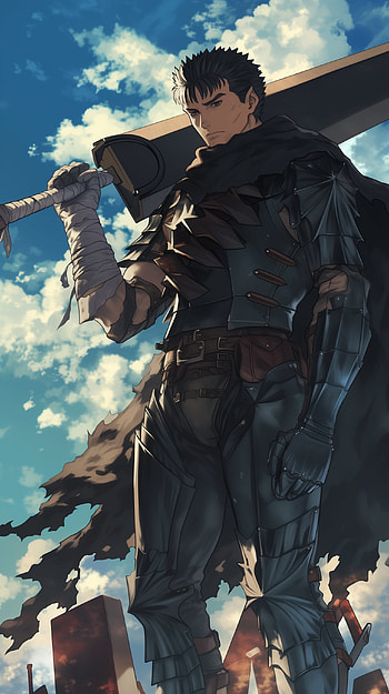 Berserk Anime Guts for s, Anime, Berserk, Guts (Berserk) HD phone wallpaper