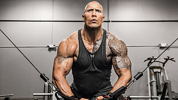 Dwayne Johnson, Gym HD wallpaper