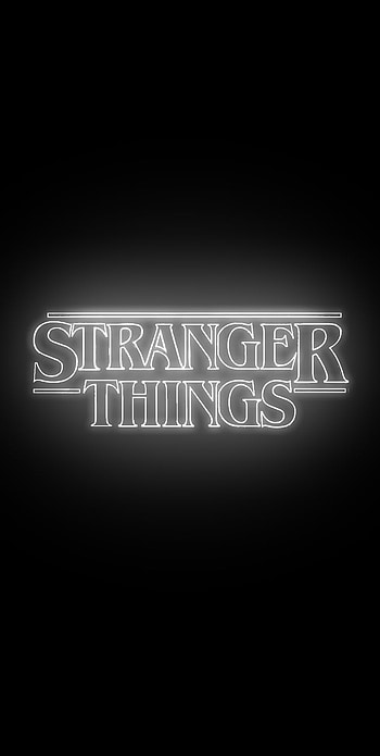 StrangerThingswhite, 011, 001, once, things, logo, vecna, stranger, strangerthings HD phone wallpaper