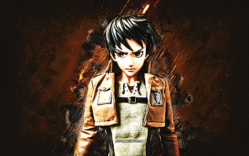 Eren Yeager, Attack on Titan, protagonist, Survey Corps, grunge art, Eren Yeager character, Attack on Titan characters, Eren Yeager Attack on Titan HD wallpaper