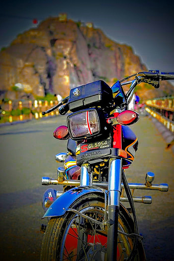 Honda 125, automotive lighting, bikes, pakistani bikes HD phone wallpaper