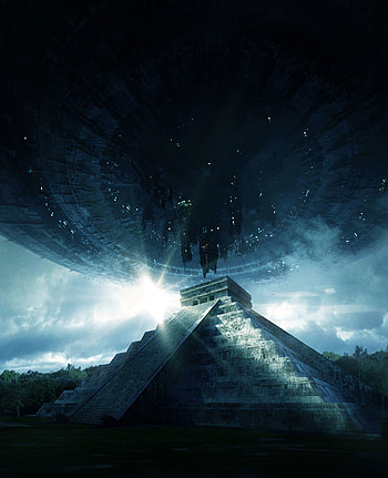 Fantasy, Ufo, Pyramid, Civilization, Extraterrestrial, Aliens, Contact, Visit HD phone wallpaper