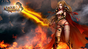 Atalanta, League of Angels HD wallpaper
