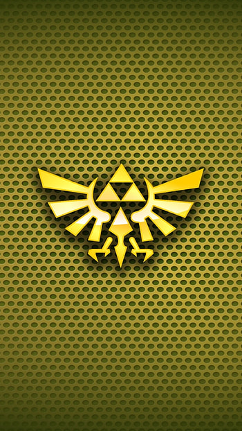 Hylian Crest | Golden Triforce Mobile | Zelda Emblem Art, video game, The Legend of Zelda HD phone wallpaper