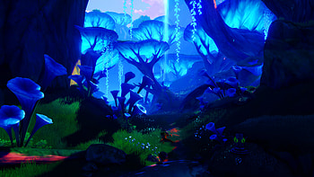 Genshin Impact : Enchanting Night Forest, video game, Genshin Impact HD wallpaper