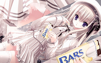 Anime(loli), cute, bar, anime, loli HD wallpaper