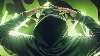 Anonymus Guy Green Powers , anonymus, hoodie, artist, artwork, digital-art HD wallpaper