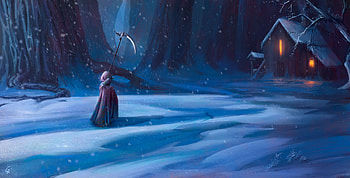 Forest Greaper, grim-reaper, death, artist, artwork, digital-art, deviantart HD wallpaper
