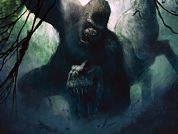 Cinema, Animals, Dinosaurs, King Kong HD wallpaper