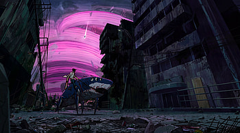Chainsaw man - Denji riding beam vs the typhoon devil, Beam (Chainsaw Man), Anime HD wallpaper