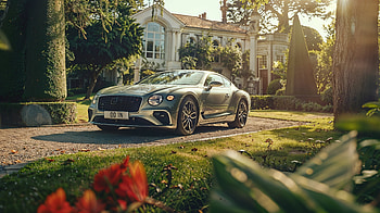 Bentley Continental GT — Quad : Manor Drive Elegance, Bentley Continental GT HD wallpaper