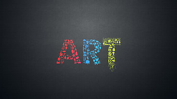 Art Letters Creative Minimalsim, creative, art, artist, digital-art HD wallpaper