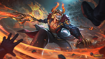 Crimson Kraken Poseido, Videogame, Poseidon, Smite, Xbox, God HD wallpaper