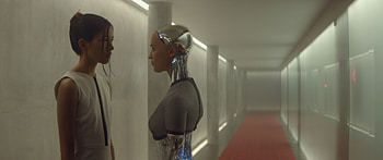 Ex Machina, Intense sci-fi, AI experimentation, Moral dilemmas HD wallpaper