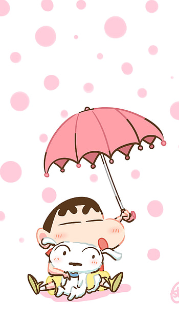 Shinchan Wala, Umbrella HD phone wallpaper