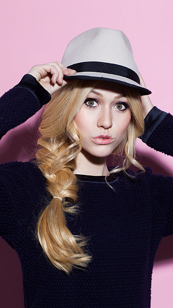 Katerina McNamara, attract magazine, hollywood actress, model, gorgeous HD phone wallpaper