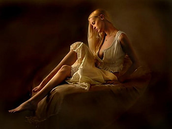 girl, sad, memory, lonely, vintage HD wallpaper