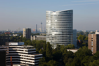 Dusseldorf Skyline, Travels, Choose your area, Germany HD wallpaper