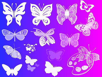 myspacebackgroundbutterflies .jpg, purple, pink, flutter, butterflys HD wallpaper
