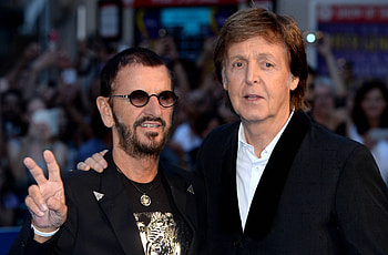 Ringo Starr, Paul McCartney HD wallpaper