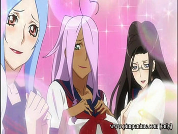 girls hot mode, other, cute, girls, anime HD wallpaper