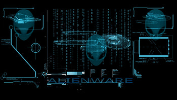 Alienware gadgets, High-performance computers, Gaming excellence, Futuristic design HD wallpaper
