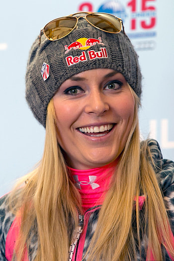 Lindsey Vonn, Skiing champion, Inspiring , John Anderson's post HD phone wallpaper