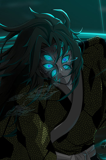 Kokushibo, Anime, Demon Slayer: Kimetsu no Yaiba HD phone wallpaper