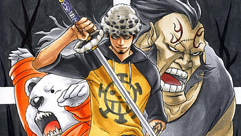 Trafalgar Law, One Piece anime, & mobile HD wallpaper