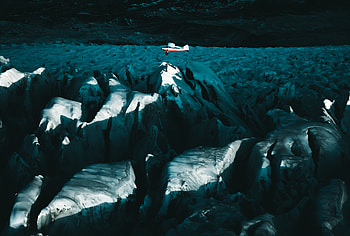 Plane Flying Above Mountains , plane, mountains, nature, graphy, winter, snow, behance HD wallpaper