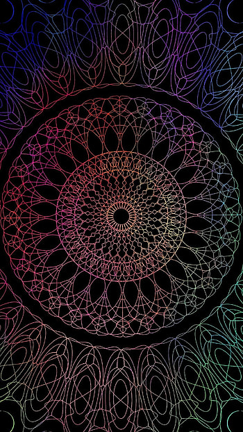 mandala, Artistic patterns, Intricate designs, Beautiful symmetry HD phone wallpaper