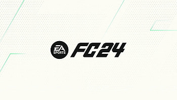 EA Sports FC 24 Logo Art, video game, EA SPORTS FC 24 HD wallpaper