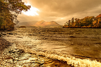 Lake Windermere Autumn Season , lake, autumn, nature HD wallpaper