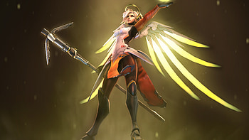 Mercy Overwatch Fanart , mercy-overwatch, overwatch, games, xbox-games, ps-games, pc-games, artwork, artist, digital-art, deviantart HD wallpaper
