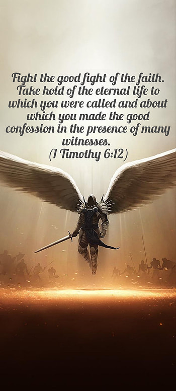 Archangel Michael, angel, good, fight HD phone wallpaper