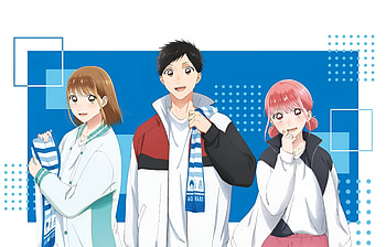 Blue Box Trio - Chinatsu Kano, Hina Chouno & Taiki Inomata ( Quad ), Anime, Blue Box, Chinatsu Kano, Hina Chouno, Taiki Inomata HD wallpaper
