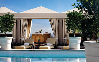 Miscellanea, Miscellaneous, Relaxation, Rest, Tent, Pool, Marquee HD wallpaper
