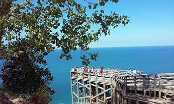 Sleeping Bear Dunes MI, USA, Michjgan, Lakes, State Parks HD wallpaper