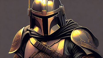 Mandalorian, AI Art, Star Wars, The Mandalorian (Character) HD wallpaper