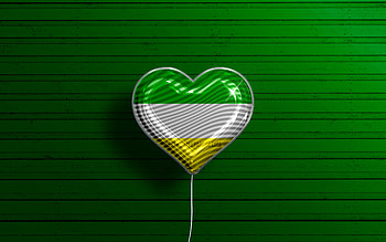 I Love Armenia, , realistic balloons, green wooden background, Day of Armenia, Colombian cities, flag of Armenia, Colombia, balloon with flag, cities of Colombia, Armenia flag, Armenia HD wallpaper