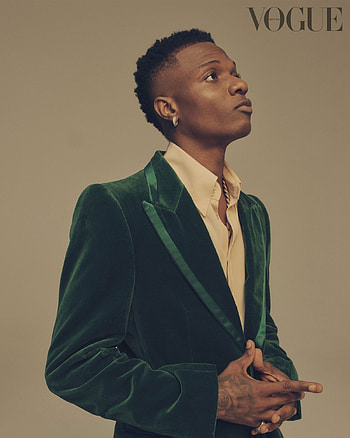 Wizkid British Vogue, Journey reflection, Made in Lagos HD phone wallpaper
