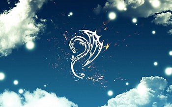 Abstract, Sky, Clouds, Dragon HD wallpaper