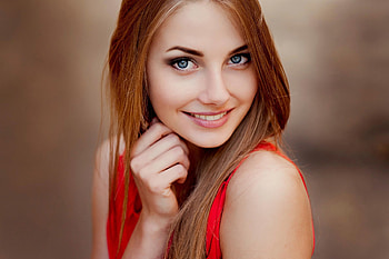 Blue Eyes Blonde Girl, eyes, blonde, girls, model, cute, smiling HD wallpaper