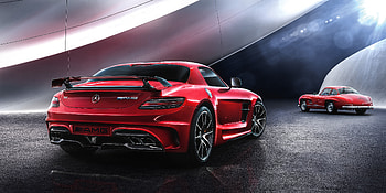 Mercedes SLS AMG Rear, mercedes-benz, cars, amg, 2018-cars, behance HD wallpaper