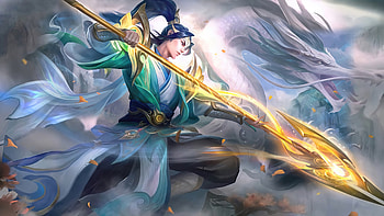 Zilong lanza real, video game, Mobile Legends: Bang Bang HD wallpaper