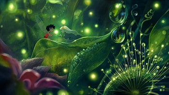 Ferngully: The Last Rainforest — Luminous, Child HD wallpaper
